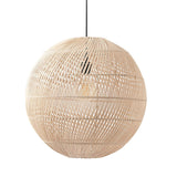 Load image into Gallery viewer, Natural Rattan Round Pendant Lampshade
