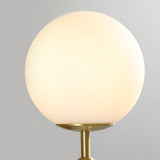 Load image into Gallery viewer, Milky Glass Ball Wall Sconce