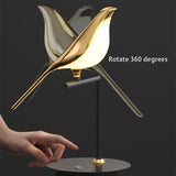 Load image into Gallery viewer, Electroplating Golden Bird Table Lamp