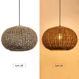 Load image into Gallery viewer, Handwoven Rattan Pendant Lights Wicker Lamp Shade
