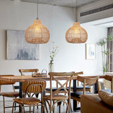 Load image into Gallery viewer, Wicker Farmhouse Kitchen Lighting Pendant Lamp Shade