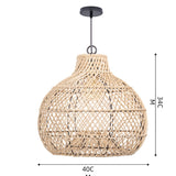 Load image into Gallery viewer, Wicker Farmhouse Kitchen Lighting Pendant Lamp Shade