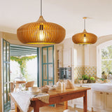 Load image into Gallery viewer, Rustic Farmhouse Wooden Pendant Light