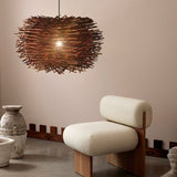 Load image into Gallery viewer, Wood Modern Geometric Shape Pendant Lights