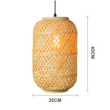 Load image into Gallery viewer, Lantern Pendant Light Bamboo Lampshades For Dining Room