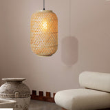 Load image into Gallery viewer, Lantern Pendant Light Bamboo Lampshades For Dining Room