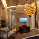 Load image into Gallery viewer, Nordic Wooden Single Globe Pendant Lights with Scale Accents