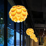 Load image into Gallery viewer, Nordic Wooden Single Globe Pendant Lights with Scale Accents