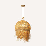 Load image into Gallery viewer, Unique Shade Bamboo Hanging Lighting Modern Style