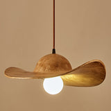 Load image into Gallery viewer, Modern Straw Hat Ceiling Lamp Resin Shade
