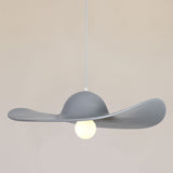 Load image into Gallery viewer, Modern Straw Hat Ceiling Lamp Resin Shade