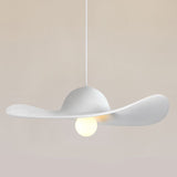 Load image into Gallery viewer, Modern Straw Hat Ceiling Lamp Resin Shade