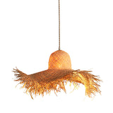 Load image into Gallery viewer, Coastal Style Handmade Straw Hanging Lamp