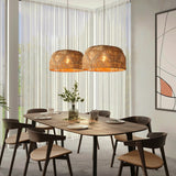 Load image into Gallery viewer, Natural Rattan Handwoven Pendant Lampshade