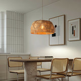 Load image into Gallery viewer, Natural Rattan Handwoven Pendant Lampshade