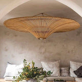 Load image into Gallery viewer, Large Modern Rattan Pendant Light Ceiling Lampshade