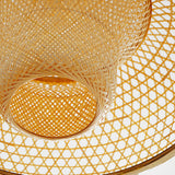 Load image into Gallery viewer, Handcrafted Bamboo Woven Pendant Light