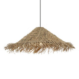 Load image into Gallery viewer, Rattan Tassell Straw Hat Pendant Lights