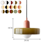 Load image into Gallery viewer, Modern Colorful Glass Shade Pendant Light