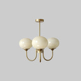 Load image into Gallery viewer, Milk Pink Glass Pendant Light Bubble Chandelier