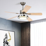 Load image into Gallery viewer, Metal Ceiling Fans Modern Style 1 Light