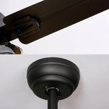 Load image into Gallery viewer, Black Vintage Ceiling Fan with Lights 52&#39;&#39;