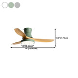 Load image into Gallery viewer, Modern 3-Blade Ceiling Fan Polish Finish Fan with Light for Home