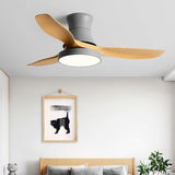 Load image into Gallery viewer, Modern 3-Blade Ceiling Fan Polish Finish Fan with Light for Home