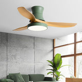 Load image into Gallery viewer, Modern 3-Blade Ceiling Fan Polish Finish Fan with Light for Home