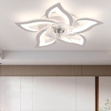 Load image into Gallery viewer, Metal Flower Shape Ceiling Fan Modern Style