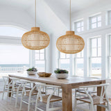 Load image into Gallery viewer, Boho Coastal Pendant Light Fixtures Handmade
