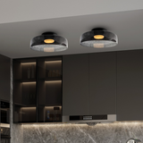 Load image into Gallery viewer, Creative Glass Ceiling Light Multi-Layer Pendant Lampshade