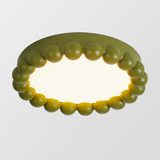 Load image into Gallery viewer, Minimalist Resin Beads Shape Flush Mount Ceiling Light