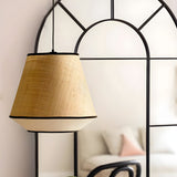 Load image into Gallery viewer, Black Geometric Fabric Pendant Light