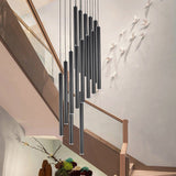 Load image into Gallery viewer, Nordic Long Tube Length Adjustable Home Dining Room Pendant Lights