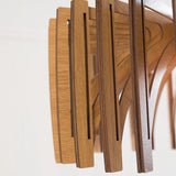Load image into Gallery viewer, Mid Century Modern Wood Pendant Light Handmade Lamp