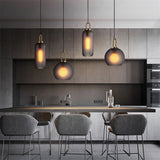 Load image into Gallery viewer, Modern Glass Ball Pendant Lights