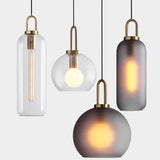 Load image into Gallery viewer, Modern Glass Ball Pendant Lights