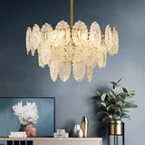 Load image into Gallery viewer, Luxury Led Crystal Chandeliers Lighting Living room Hanging Lamp