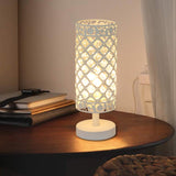 Load image into Gallery viewer, Crystal Table Lamps Silver Bedside Nightstand Lamp Desk Lamp for Living Room
