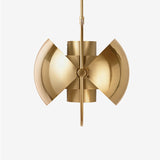 Load image into Gallery viewer, Nordic bedroom bedside creative metal single-head chandelier