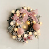 Load image into Gallery viewer, Best Christmas Wreath Hanging Home Decoration With Light