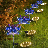 Load image into Gallery viewer, 2 Modes 150 LED Solar Powered Firework Light Waterproof DIY Outdoor Decoration