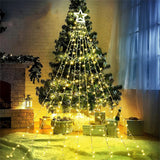 Load image into Gallery viewer, Outdoor Christmas  Waterproof 350 LED Star Lights Tree Decorations
