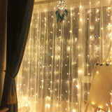Load image into Gallery viewer, Curtain LED Light Neon USB 8-Mode Fairy Lamp with Remote Control