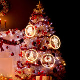 Load image into Gallery viewer, 3D Christmas LED Hanging Lights Festive Lights and Star Lights