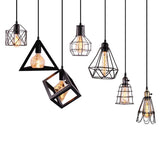 Load image into Gallery viewer, Black Pendant Light Creative Minimalist Style Hanging Lamp