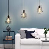 Load image into Gallery viewer, Black Pendant Light Creative Minimalist Style Hanging Lamp