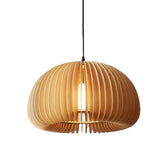 Load image into Gallery viewer, Farmhouse Chandelier Wooden Pumpkin Lamp Rustic Small Pendant Light