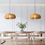Load image into Gallery viewer, Farmhouse Chandelier Wooden Pumpkin Lamp Rustic Small Pendant Light